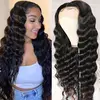 Transparent 13*4 lace front wig 180% Density Deep wave