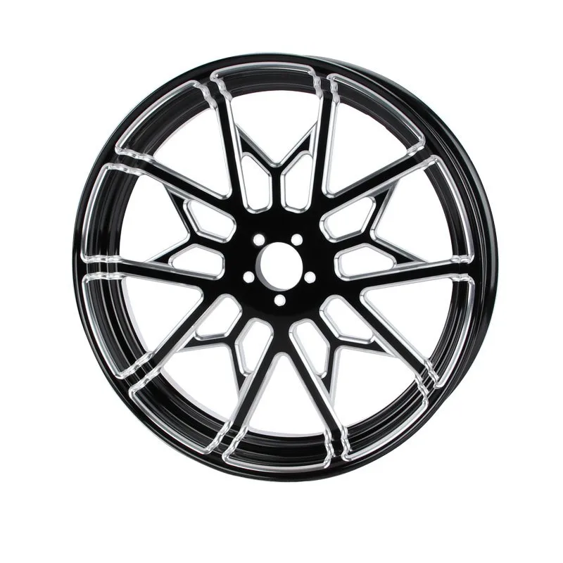 Китайская Фабрика изготовленный на заказ кованые алюминиевые колеса 21 дюймов переднее колесо двойной дисковый алюминиевое кольцо подходит для