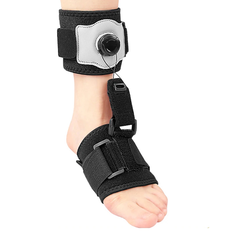 Durable Drop Foot Ankle Brace with Foot Drop Correction - Adjustable Strap for Inversion/Eversion Control