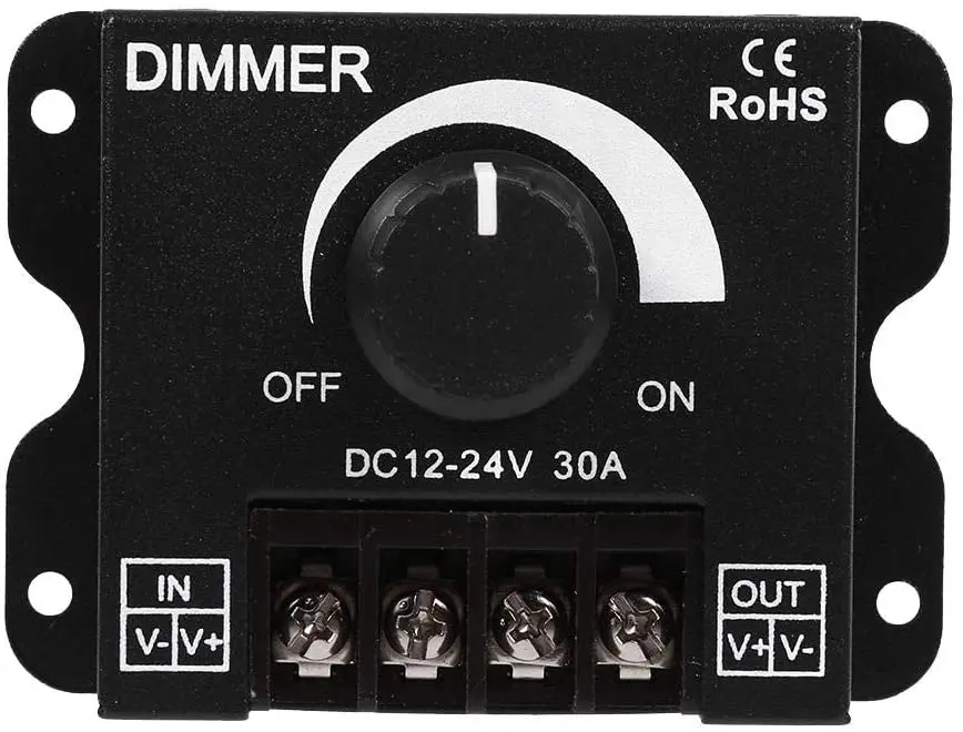 Диммер 24 в. Диммер. Контроллер-диммер. Dimmer Switch. Диммер ручной 30а 12v-24v.