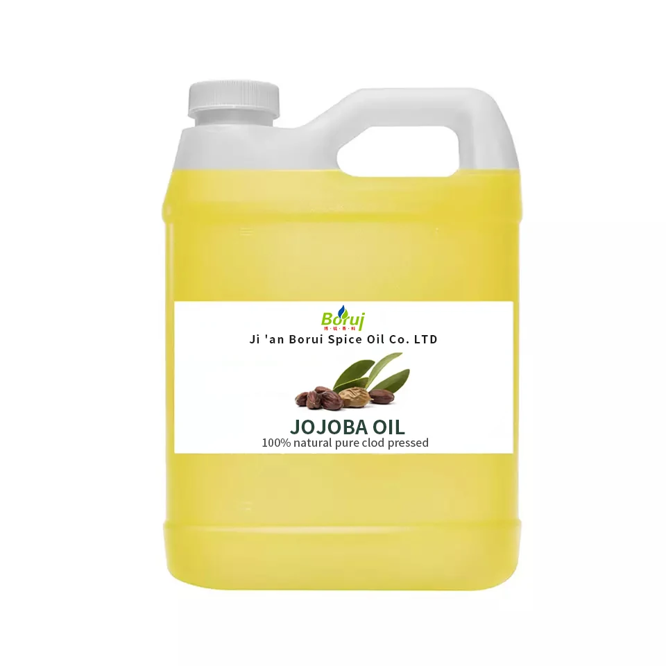 Manufacturer Exporters Wholesale Price Bulk Cold Pressed Carrier Oil 100% Pure Natural Organic Golden Jojoba Oil For Hair