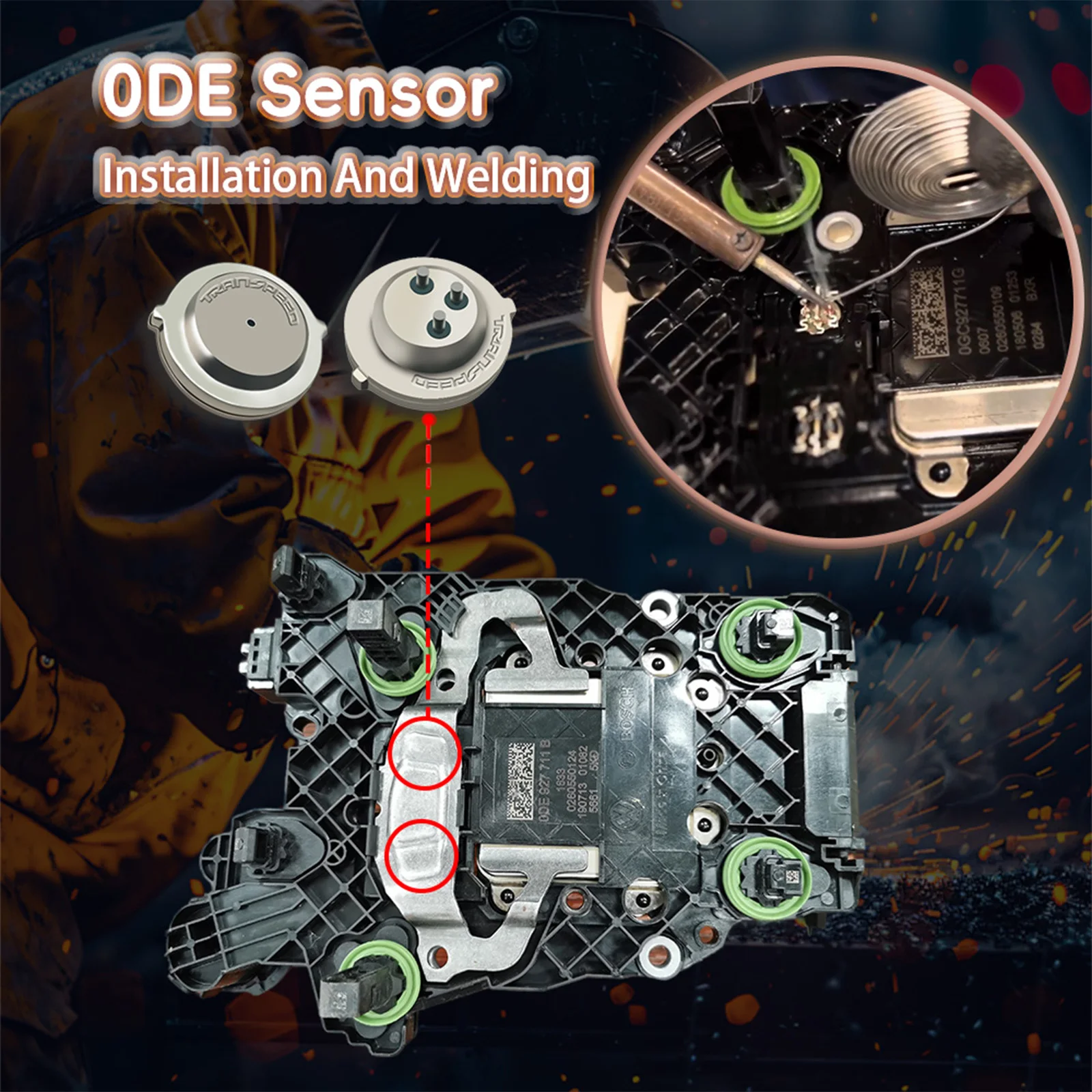 DQ500 DQ380 DQ381 0DE TCU Transmission Control Unit Pressure