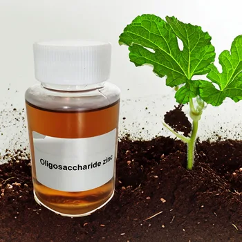 ORGANIC LIQUID FERTILIZER AGRICULTURE OLIGOSACCHARIDE ZINC PLANT SOIL ROOT FERTILIZER