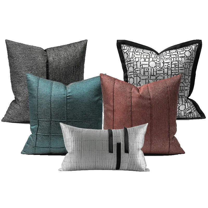 jacquard throw pillows