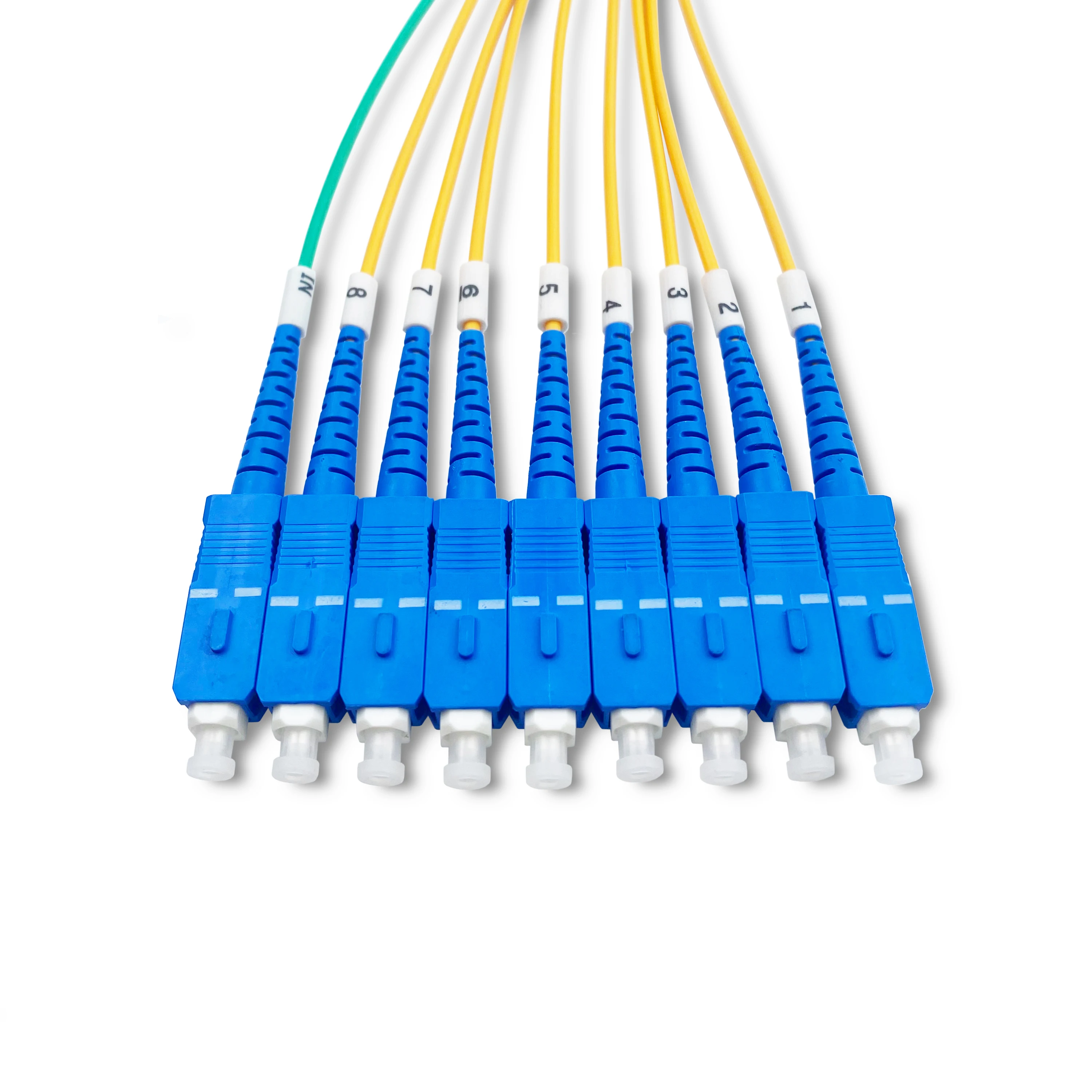 Factory PRICE  1X8 ABS BOX Fiber Optic PLC 1*8 PLC Splitter ABS BOX SC/UPC Connector for FTTH Solution 1 Buyer