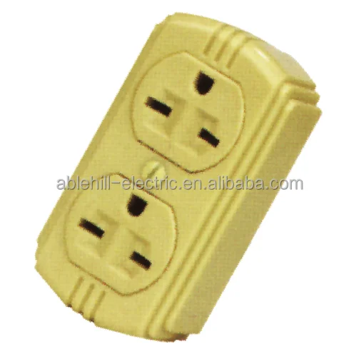 South America Standard Beige Bakelite Two Position Three Hole Six Hole ...
