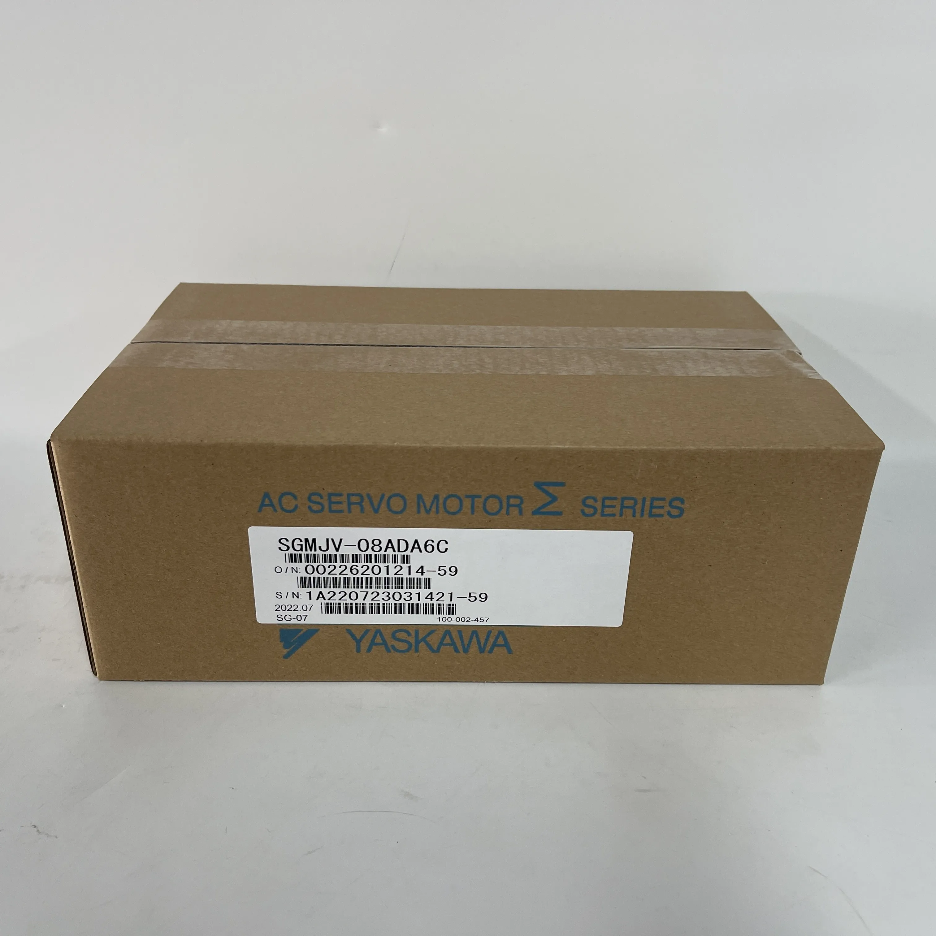 Yaskawa AC Servo Motor SGMJV-08ADA6C Yaskawa AC Servo Motor SGMJV-08ADA6C