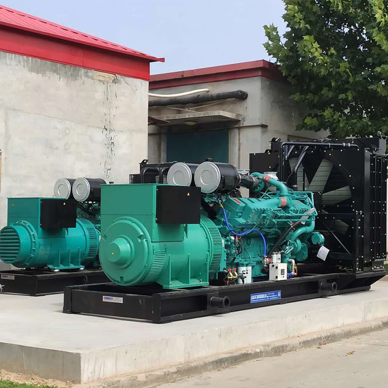 Open Type Generator diesel Engine Generator Set with ATS