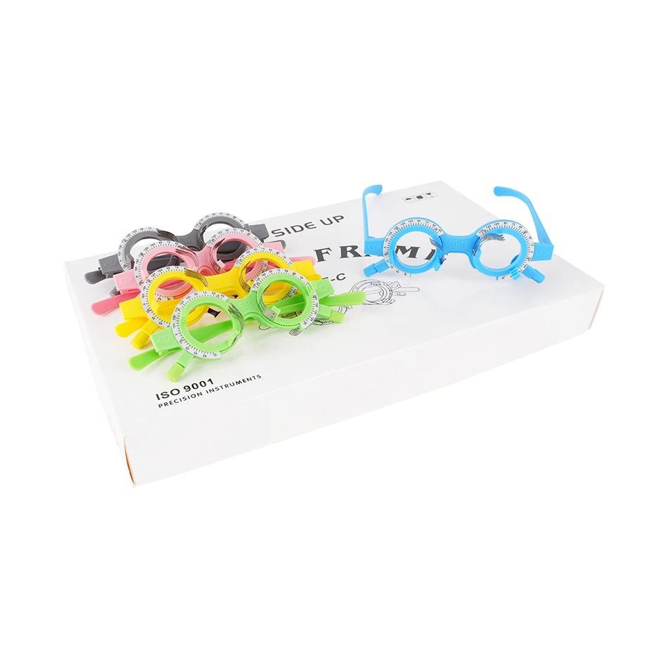 Colorful Ophthalmic Trial Frame TF-C Pd and Astigmatism Adjustable Factory Price Plastic Optical Trial Frame