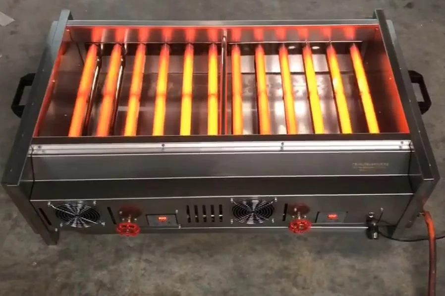 A8 Professional Stainless Steel Gas BBQ Grill Controls 2 for Natural Gas or LPG for Kebaba