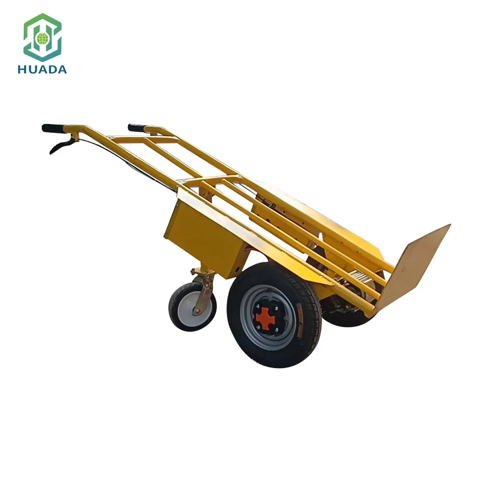 Heavy Loading Lithium Battery Powered Electric Hand Truck Hand Trolley