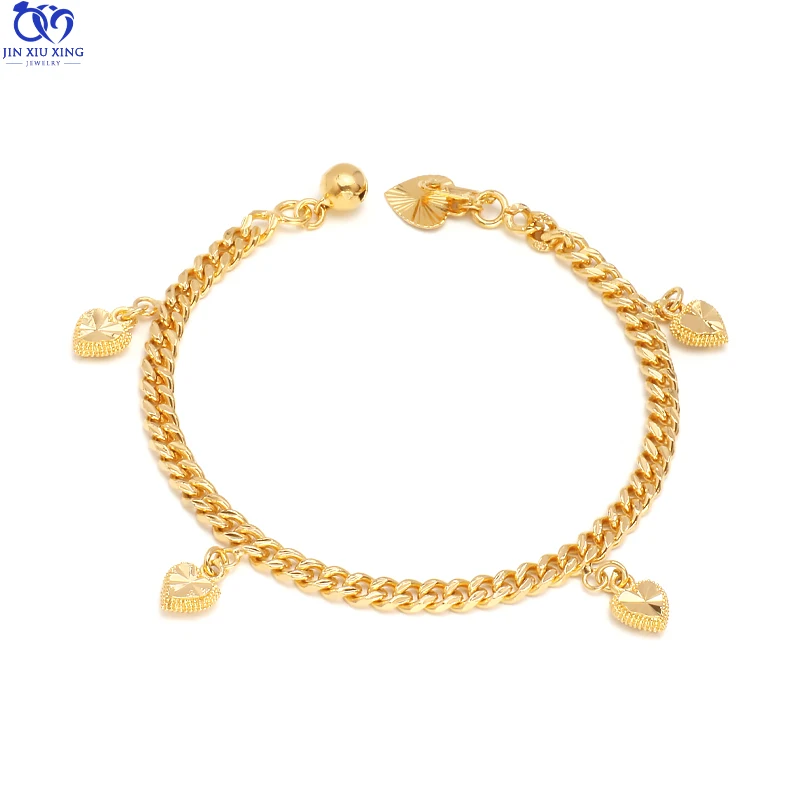 Wholesale JXX Lady Gold Charm Bracelet Hot Selling Newest Fashion