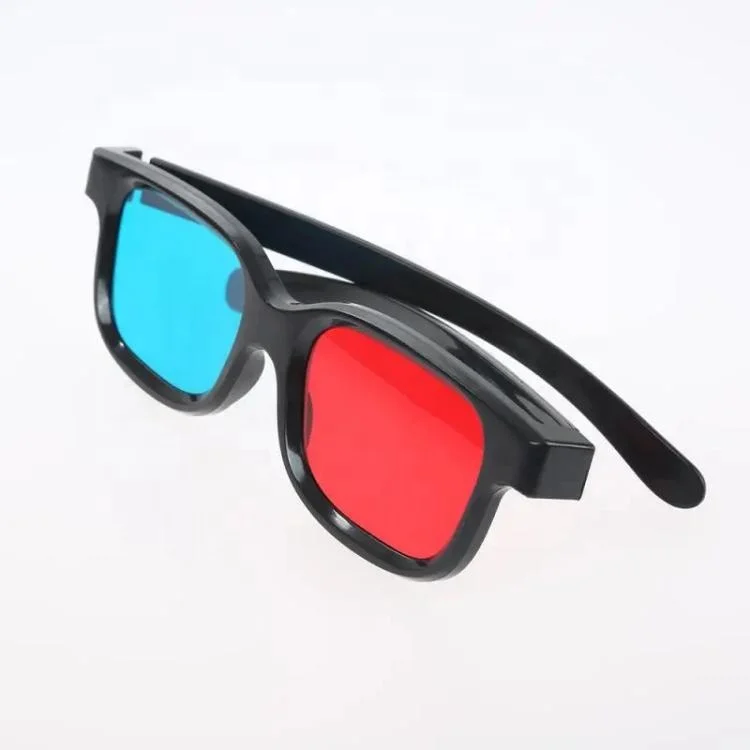 Anaglyph 3D Glasses Red-Cyan Blue Format for Viewing 3D Movies/Games & Pictures