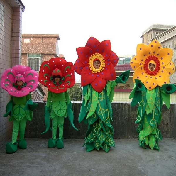 Acquista Mascot multicolore fiore - costume di fiori in Mascotte di piante  Cambio di colore Nessun cambiamento Formato L (180-190 Cm) Schizzo prima  della produzione (2D) No Con i vestiti? (se presente