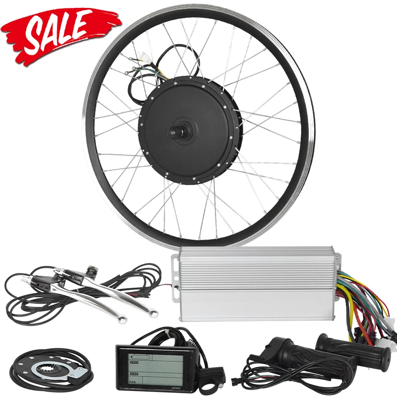 80-100kph DIY Ebike Kit 60v 72v 5000w Hub Motor for Electric Bicycle 250w to 8000w 12000w
