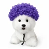 Peluca Afro Morada para Perros 40g