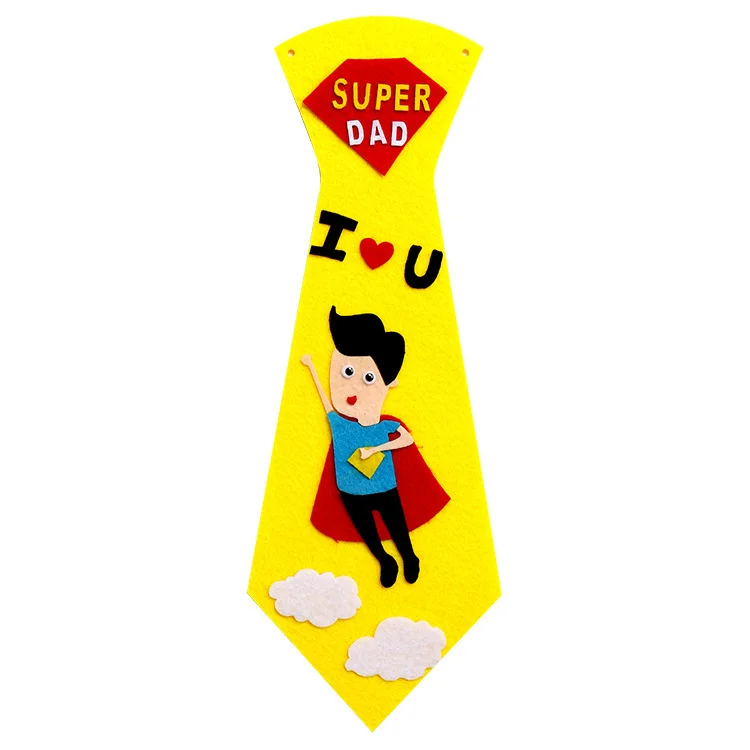 2020 New Children Cartoon Handmade Tie Diy Children Fathers Day Handcrafted  Gift - Buy Handcrafted Gift,Diy Handcrafted Gift,Fathers Day Gifts Product  on 