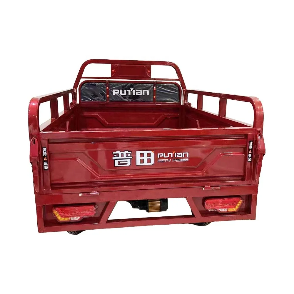 Best Selling Motorcycle Three Wheel Sidecar E Bike Electric Bicycle 3 Adult Trike Motocross Waste Container Motorized Tricycle