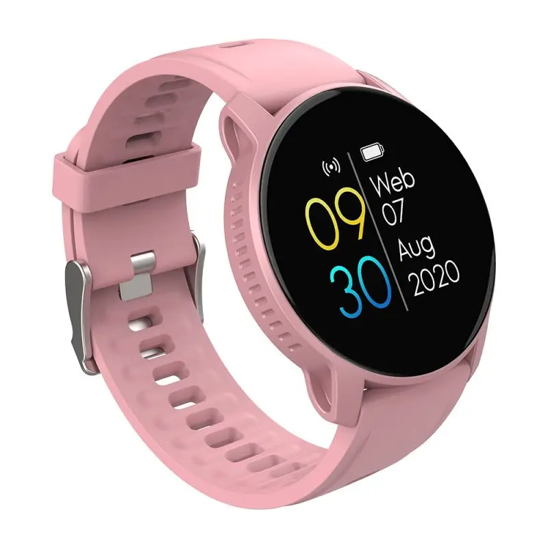 Smart Watch Girl Watch Heart Rate Monitor Call Reminder Full Touch for IOS Android Phone W9 SmartWatch