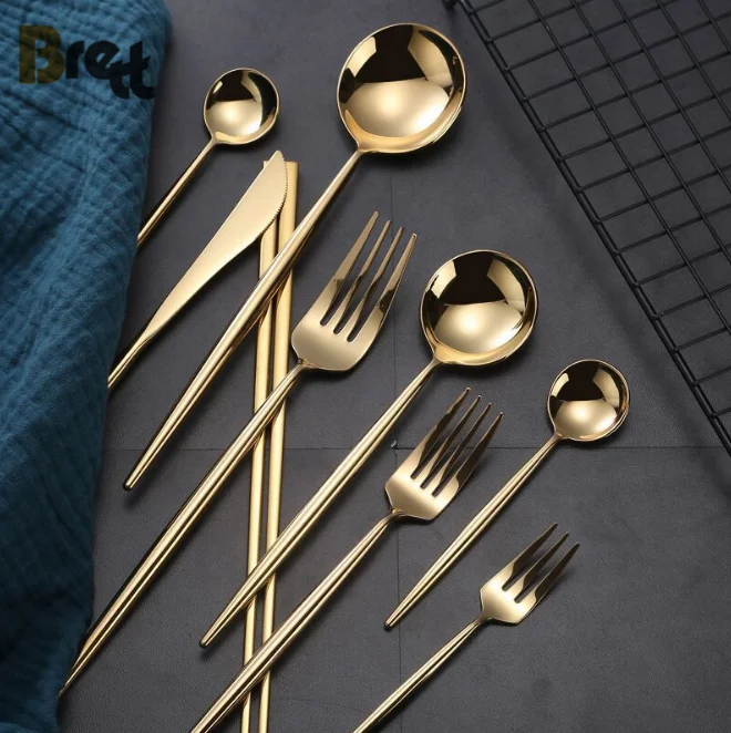 Long Handle Dinner Fork by Tableware Brands Elegant Cutlery Set for Business Gifts