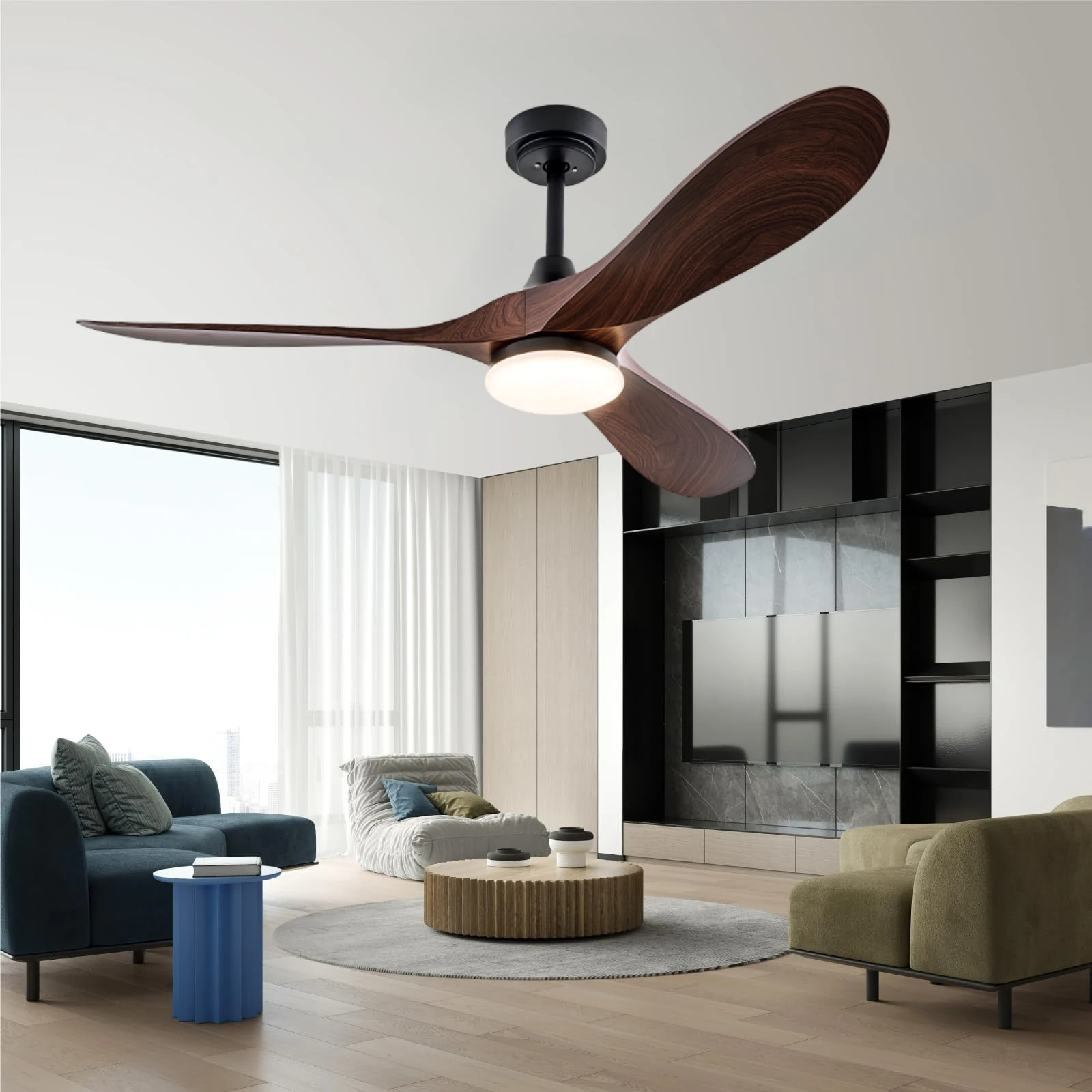 Ceiling Fan, 52-Inch, LED - detail 2