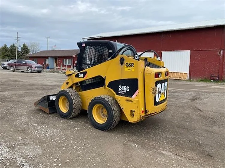 Original Second Hand Skid Steer Loader Cat 246c Usa For Sale Used
