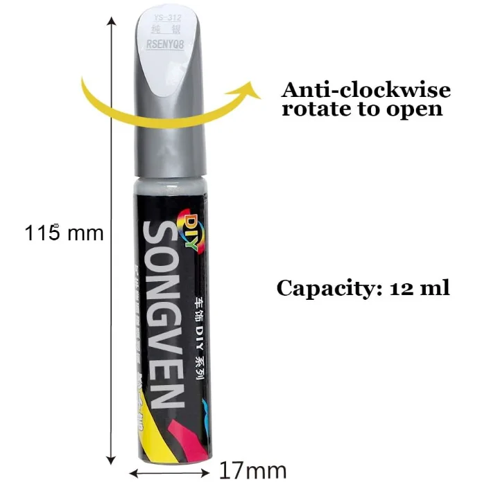 Professional Car Scratch Removal Kit Silver Gray Easy To Use Scratch