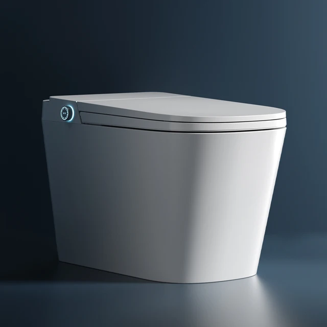 Factory Direct K6 Smart Toilet Modern Square Design Wider Comfortable Seat Remote Control Seat Heating Full Science Technology
