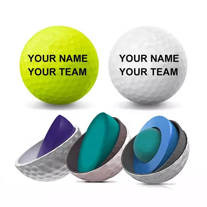 Wholesale Bulk Biodegradable Floating Color Golf Balls Logo Custom ...