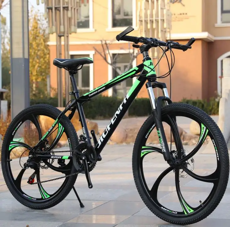 Factory Wholesale Inch Carbon Steel Aluminum Alloy Disc  Brakes Mountain Bicycle/21 /24 /27 Speed