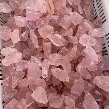 wholesale crystal bulk natural stone rough stone raw crystal raw rose quartz for home decor