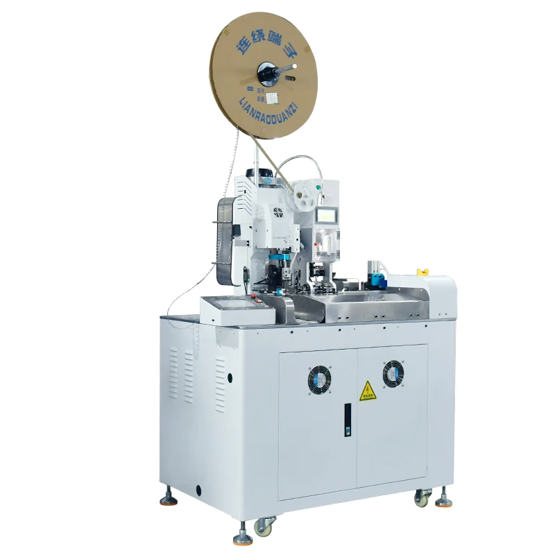 Automatic Waterproof Connectors Insert Crimping Machine Plastic Cable Gland Crimping Equipment for Automatic Cable Manufacturing