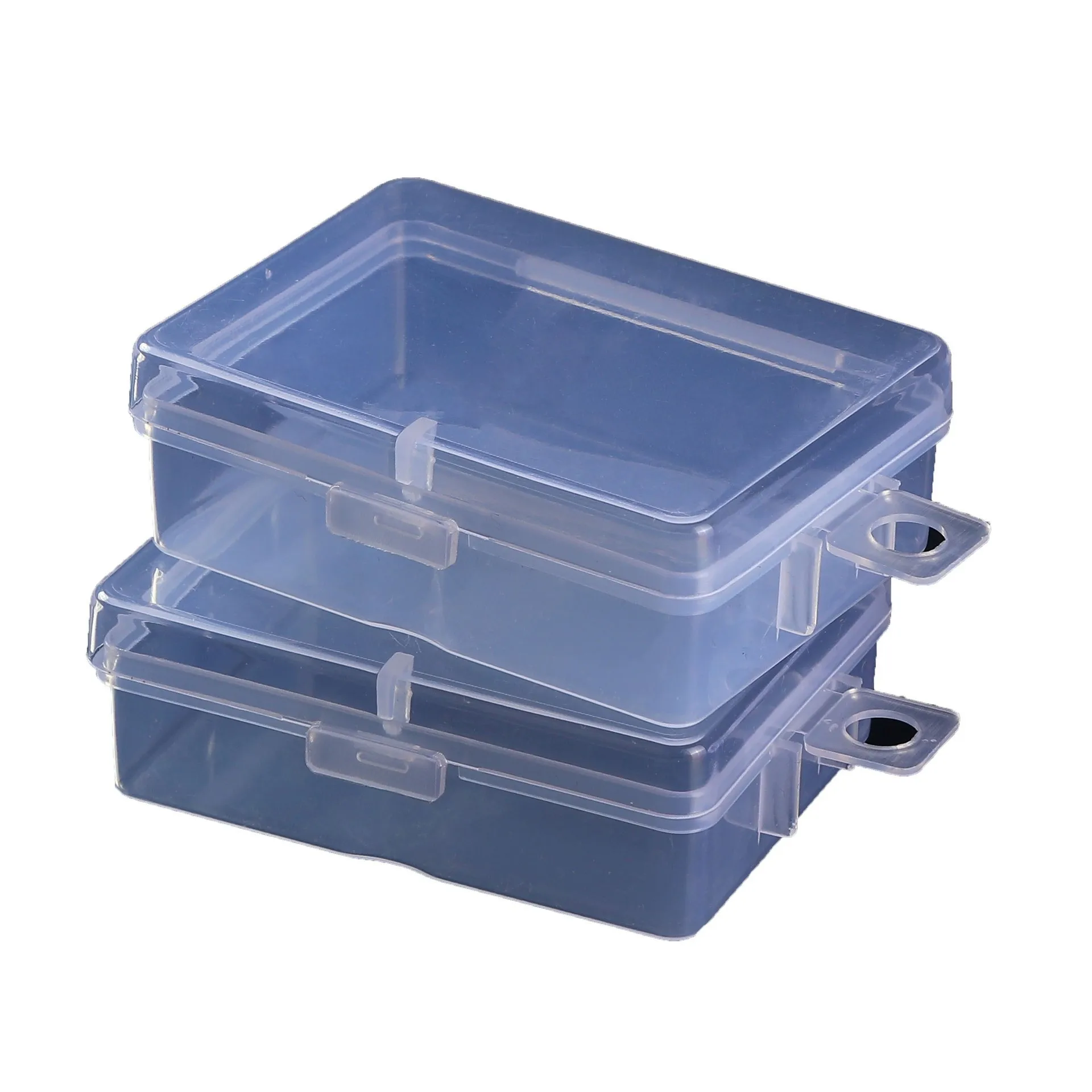 General packaging box Small pp storage Transparent plastic packaging wholesale jewelry box display box