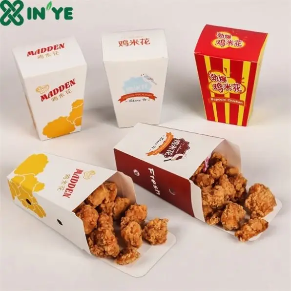 doner kebab custom logo printed white fried chicken box - buy