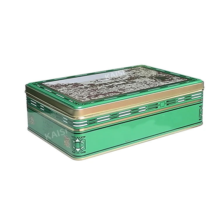 Christmas Hinged Tin Box