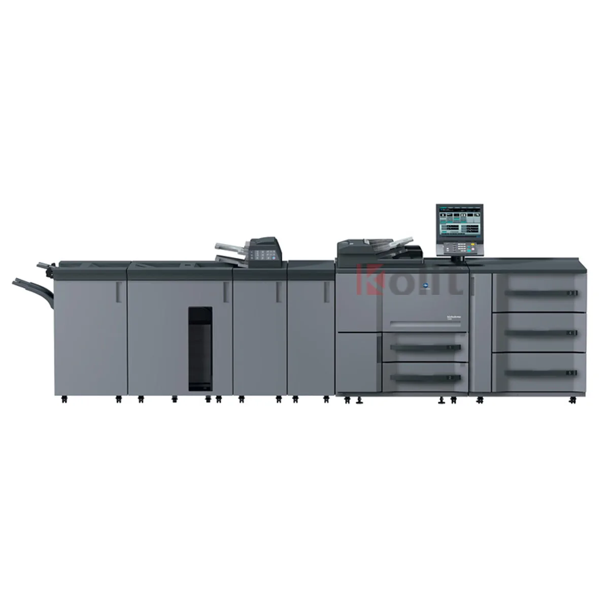 Used and Refurbished High Speed Photocopier Machine Bizhub Pro 1200 Monochrome Printer for Konica Minolta Photocopier