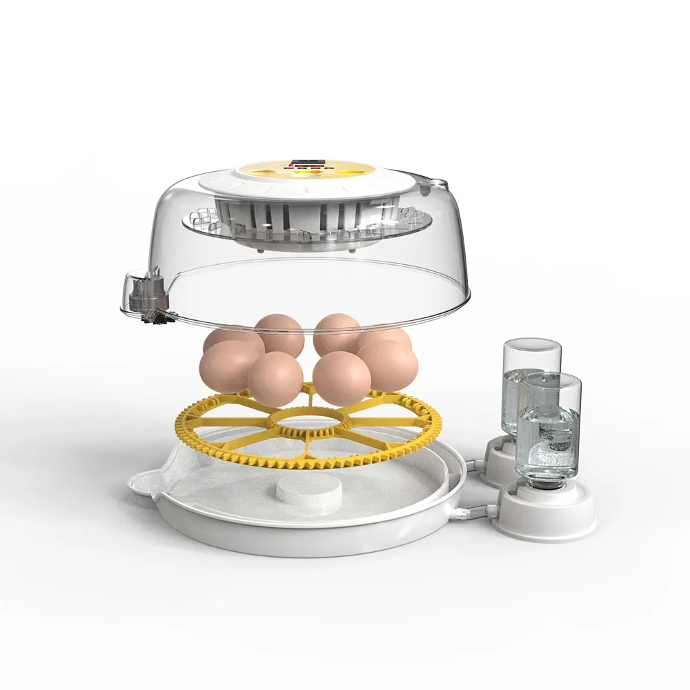 Automatic 18 Pcs Inqubator Egg Incubator Machine Chicken Farm Equipment Chicken Brooder Incubators for Hatching Chicken Birds Eg