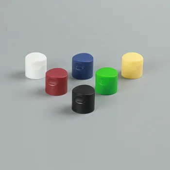 Wholesale 24/410 Matte Plastic Cleaner Bottle with Snap Top Shampoo Lid Wave Shape Flip Caps in 20mm and 24mm Sizes