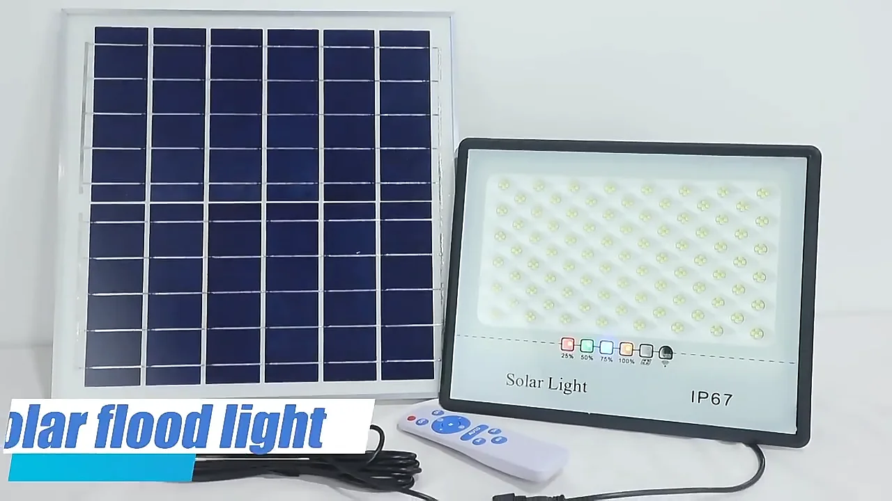 Ip67 Waterproof Remote Control Exterior Flood Light Led Floodlight 100w