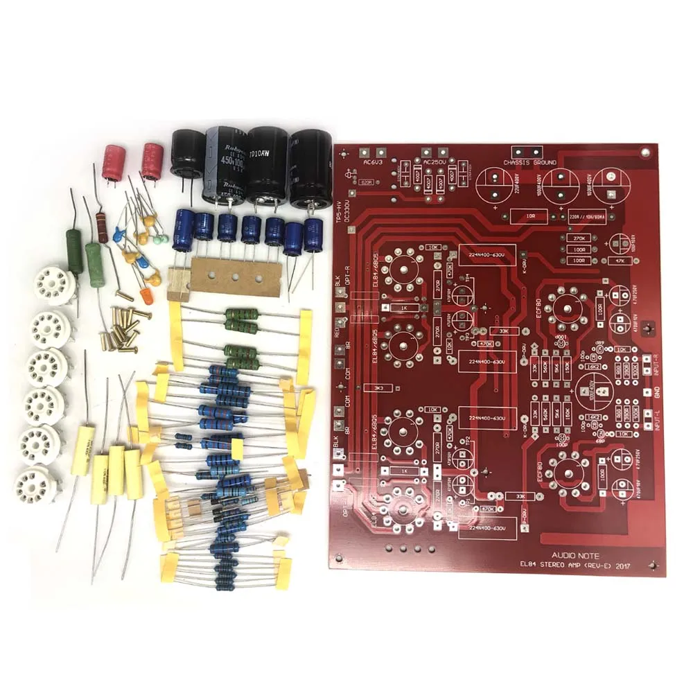 Hi-end Stereo Push-pull El84 Vaccum Tube Amplifier Pcb Diy Kit ...