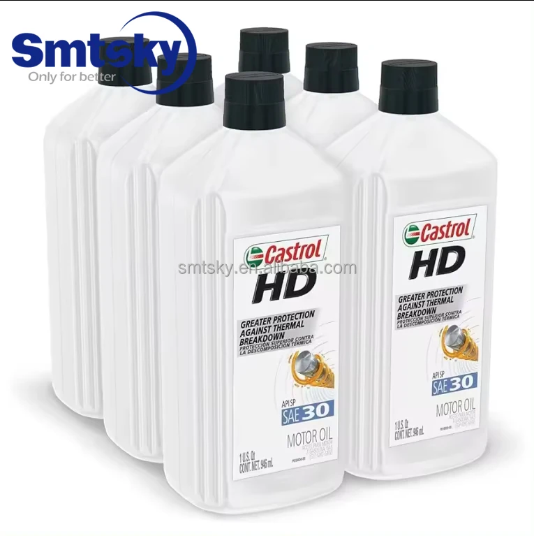 Castrol Hd 30 Monograde L Motor Oil For Passenger Cars And Light Trucks