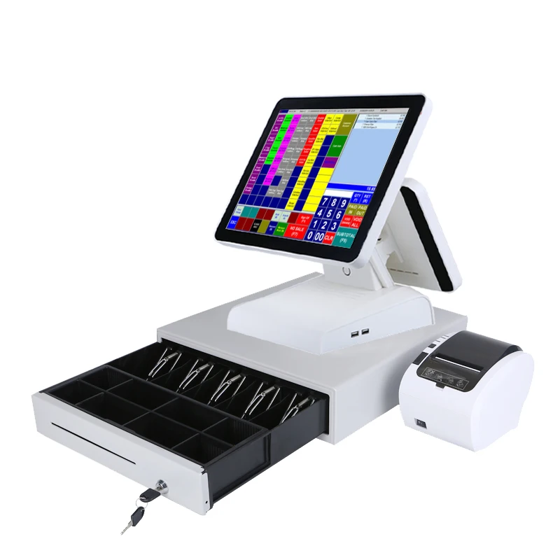 WindowsタッチスクリーンタブレットPOS端末レジEPSデバイス小売POS