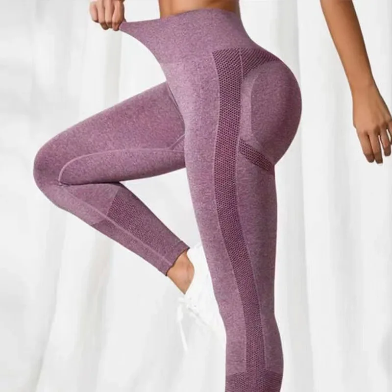 Stretchy Compression Gym Workout Custom Yoga Pants Legging High Waist ...