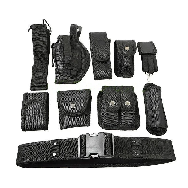 Multifunctional Outdoor Security Belts Waist Pack Hunting Tactical Utility Kit Duty Belts Bag Tactical Training Belt Pouch Bag