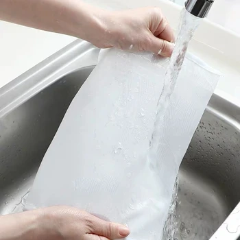 HEMOTON 4pezzi Filtri Riutilizzabili Per Alimenti e Vini Sacchetti Di Filtraggio Con Chiusura Corda Per Succo e Cucina