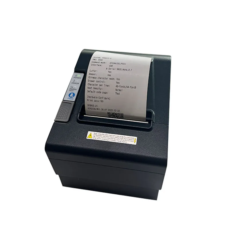 80mm Language Print Thermal Receipt Pos Printer Auto Cutter P810 Bill Printer Ticket Printer