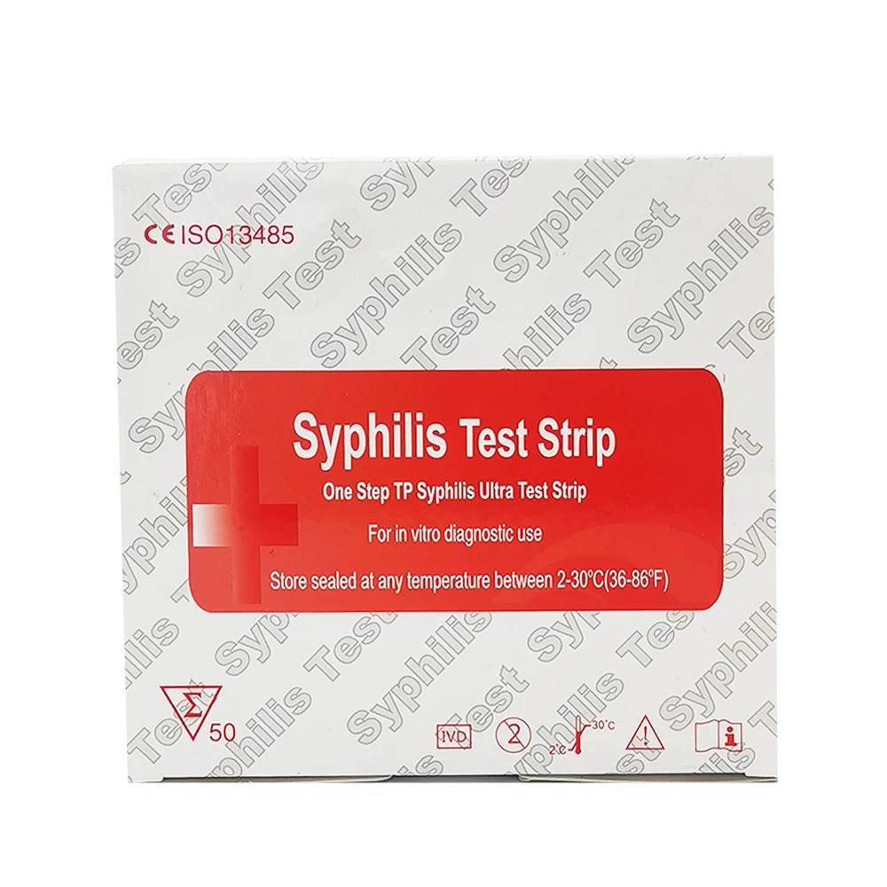 Medical Disposable Infectious disease 1 Step Quick Check 3.0 mm WB/Serum/Plasma Syphilis Test Cassette supplier