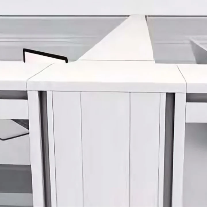 Modern Simple Commercial Office Furniture Extendable Staff Desk Eco ...