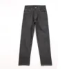 Unwashed selvedge straight jeans