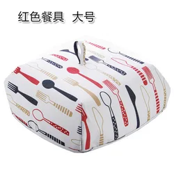 Складной пластиковый Пыленепроницаемый Чехол для домашнего стола с защитой от комаров, Пыленепроницаемый Чехол с большим остатком, складной Пыленепроницаемый Чехол